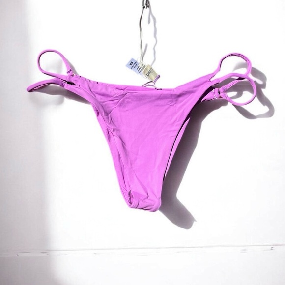 🌻NEW w.tags L*Space Purple Jewel Wilder Bikini Bottom Size Medium - Picture 2 of 10